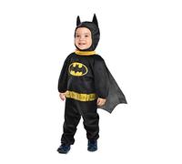 Ciao-Batman Baby disfraz mono travestimento original DC Comics (Talla 6-12 meses), dibujo animado, color negro, amarillo, (11724.6-12)