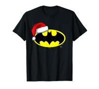 Batman Bat Symbol Christmas Santa Hat Camiseta