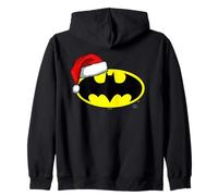 Batman Bat Symbol Christmas Santa Hat Sudadera con Capucha