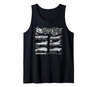 Batman Batmobile Side Shots Camiseta sin Mangas