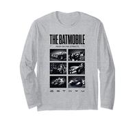 Batman Batmobiles Live Shots Manga Larga