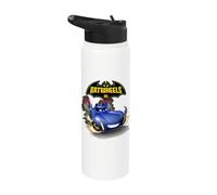 Batman Batwheels BAM and Logo Stainless Steel Insulated Water Bottle