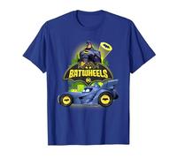 Batman Batwheels The Bat and His Wheels Camiseta, Hombre, Azul Real, L