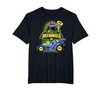 Batman Batwheels The Bat and His Wheels Camiseta, Hombre Tallas Grandes, Negro, 6X Alto