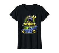 Batman Batwheels The Bat and His Wheels Camiseta, Mujer, Negro, XXL