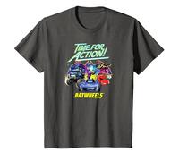 Batman Batwheels Time for Action Camiseta, Niños, Asfalto, 3 años