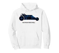 Batman Begins The Batmobile Drawing Sudadera con Capucha