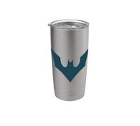 Batman Beyond Bat Logo Vaso térmico de acero inoxidable de doble pared