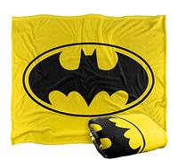 Batman Black Bat Officially Licensed Silky Touch Super Soft Throw Blanket 152 x 127 cm