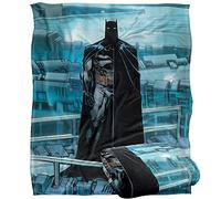 BATMAN Blanket, 152 x 127 cm, Batcave Platform Silhouette Silky Touch Super Soft Throw Blanket