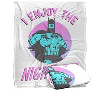 BATMAN Blanket, 152 x 127 cm The Gotham Nightlife Silky Touch Super Soft Throw Blanket