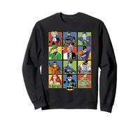 Batman Character Squares Sudadera