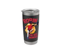 Batman Classic TV Series Robin Vintage Boy Wonder Vaso térmico de acero inoxidable de doble pared
