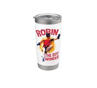 Batman Classic TV Series Robin Vintage Boy Wonder Vaso térmico de acero inoxidable de doble pared