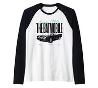 Batman Classic TV Series The Batmobile Classic Camiseta Manga Raglan