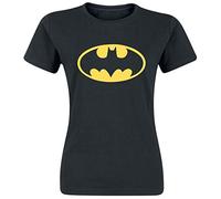 Batman - Collectors Mine - Camiseta de Batman con cuello redondo de manga corta para mujer, talla 46, color negro
