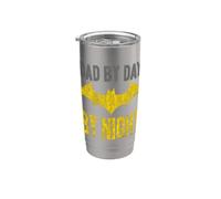 Batman Dad by Day Vaso térmico de acero inoxidable de doble pared