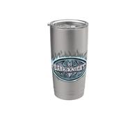 Batman Dark Knight Steel Shield T Shirt Vaso térmico de acero inoxidable de doble pared