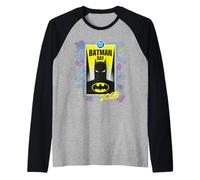Batman Day 2026 Key Art Camiseta Manga Raglan