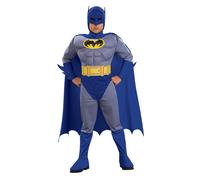 Batman Disfraz Deluxe Diseño Músculo Niños (BN4805)