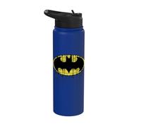 Batman Dripping Brick Wall Shield Stainless Steel Insulated Water Bottle