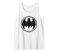 Batman Emblema Círculo Logo Icono Caballero Oscuro Fandom Camiseta sin Mangas