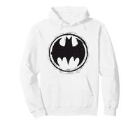 Batman Emblema Círculo Logo Icono Caballero Oscuro Fandom Sudadera con Capucha
