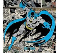 Batman Estampado en Lienzo Burst» de DC Comics, Multicolor, 40 x 40 cm