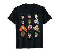 Batman Face Grid Camiseta