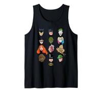 Batman Face Grid Camiseta sin Mangas