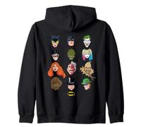 Batman Face Grid Sudadera con Capucha