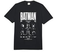 Batman Face of a Hero Through The Years Comfort Colors Adult Heavyweight T-Shirt
