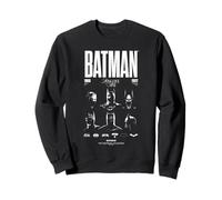 Batman Face of a Hero Through The Years Sudadera