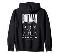 Batman Face of a Hero Through The Years Sudadera con Capucha