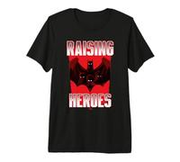 Batman Father's Day Raising Heroes Camiseta Premium
