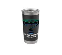 Batman Forever Logo with Title Vaso térmico de acero inoxidable de doble pared