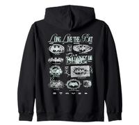 Batman Grunge Logos Sudadera con Capucha