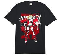 Batman Harley Quinn Anime Comfort Colors Adult Heavyweight T-Shirt