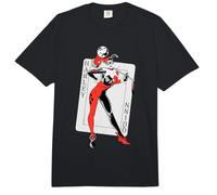 Batman Harley Quinn Card Comfort Colors Adult Heavyweight T-Shirt