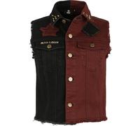 BATMAN Harley Quinn Mad Love Mujer Chaleco negro/rojo M