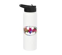 Batman Hawaiian Shield Stainless Steel Insulated Water Bottle