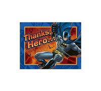 Batman Heroes and Villains Thank -You Notes (8) Accesorio de fiesta