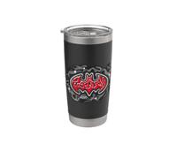 Batman Hip Hop Logo Vaso térmico de acero inoxidable de doble pared