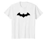 Batman Hush Black Logo Camiseta, Niños, Blanco, 12 años
