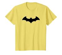 Batman Hush Black Logo Camiseta, Niños, Limón, 3 años