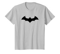 Batman Hush Black Logo Camiseta, Niños, Plata, 10 años
