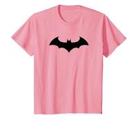Batman Hush Black Logo Camiseta, Niños, Rosado, 3 años