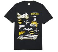 Batman Icons and Gadgets Comfort Colors Adult Heavyweight T-Shirt
