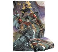Batman Incorporated Team Manta súper suave con tacto sedoso - 91 x 147 cm