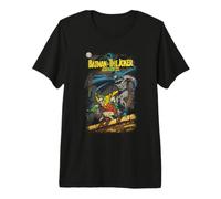 Batman Joker and Batman Classic Cover Camiseta Premium